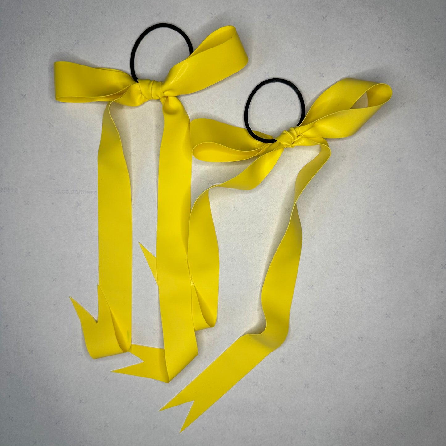Yellow Latex Bows