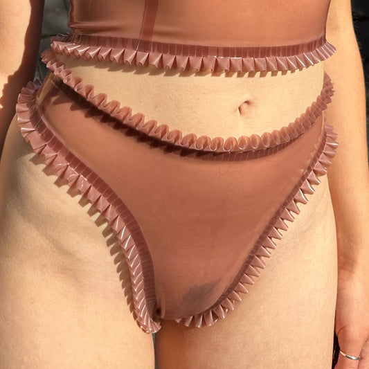 Translucent Pink Mitzi Thong