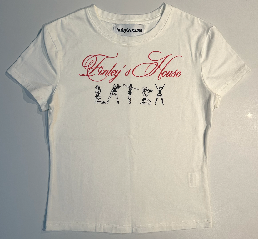 finley's house x fetish tattoos baby tee